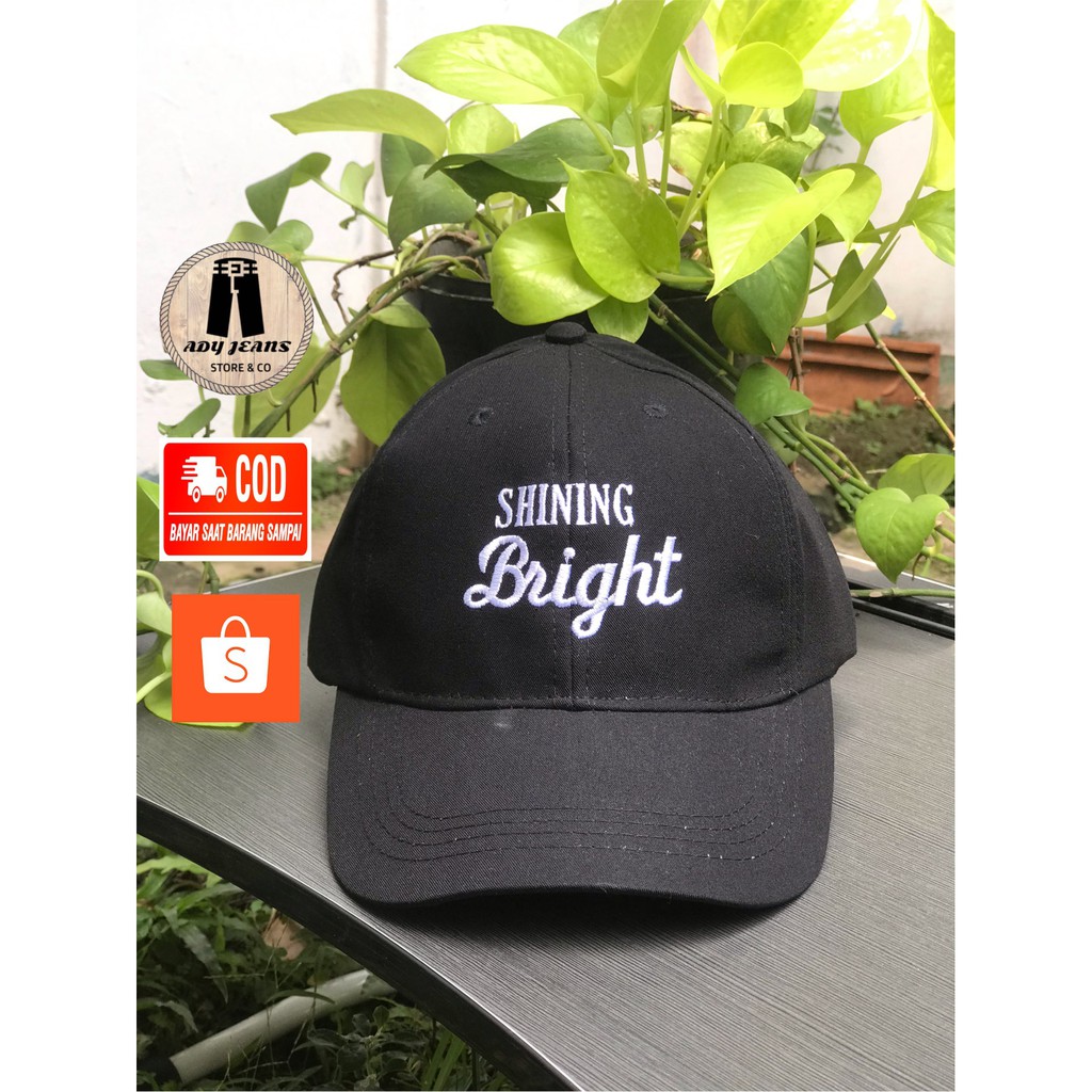 Topi Distro Shining Bright Karakter Pria