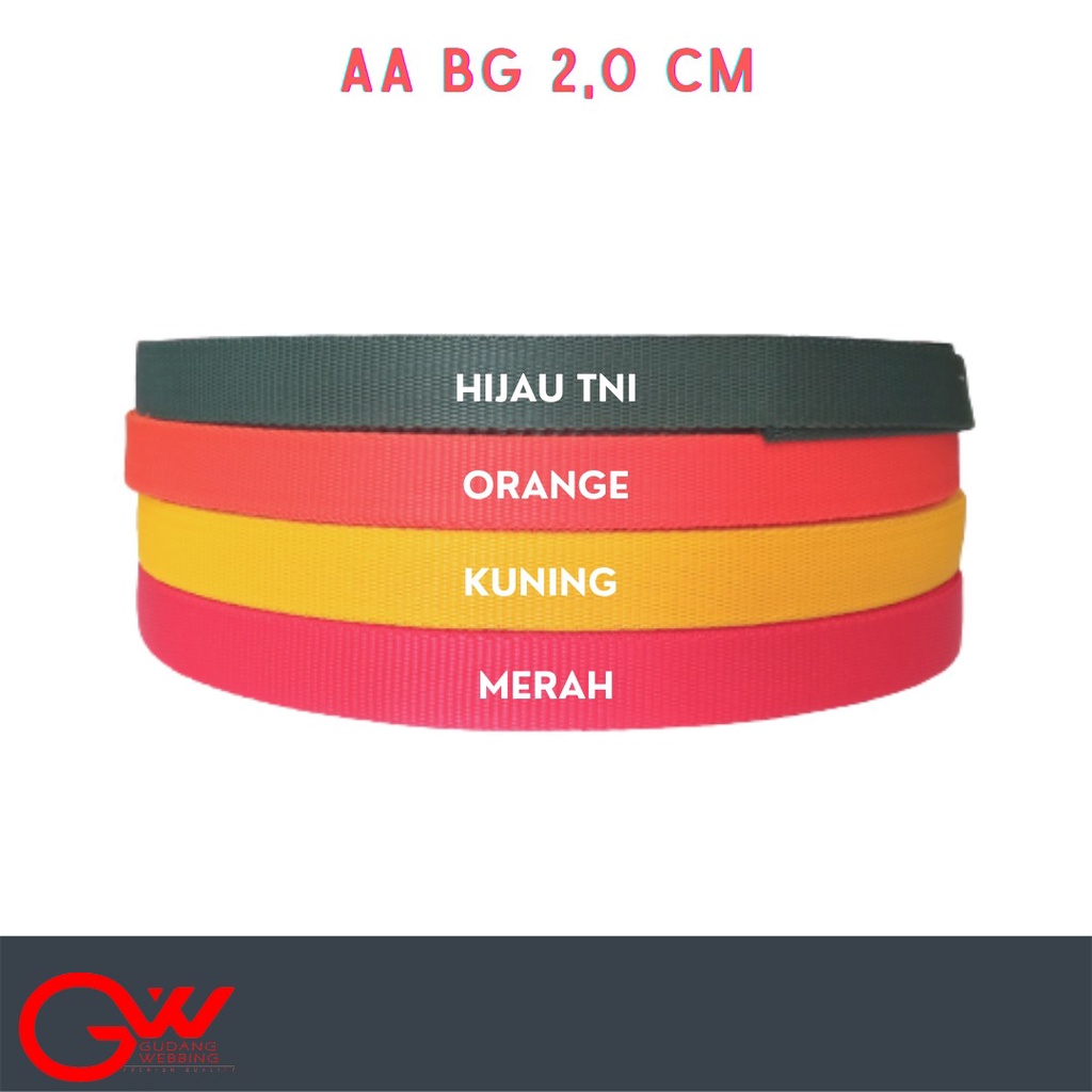 Tali Webbing - AA BG 2,0 cm - ECERAN