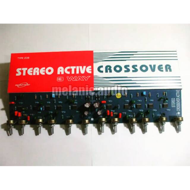 Kit Aktif Crossover 3 way