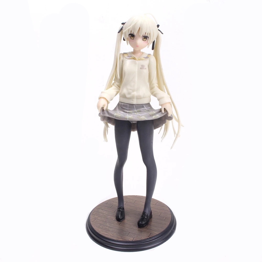 QUINTON Collectible Kasugano Kimono Anime Model Toys Yosuga no Sora Girl Figure Cake Decorations Standing Posture PVC Lovely for Gift Action  Figures