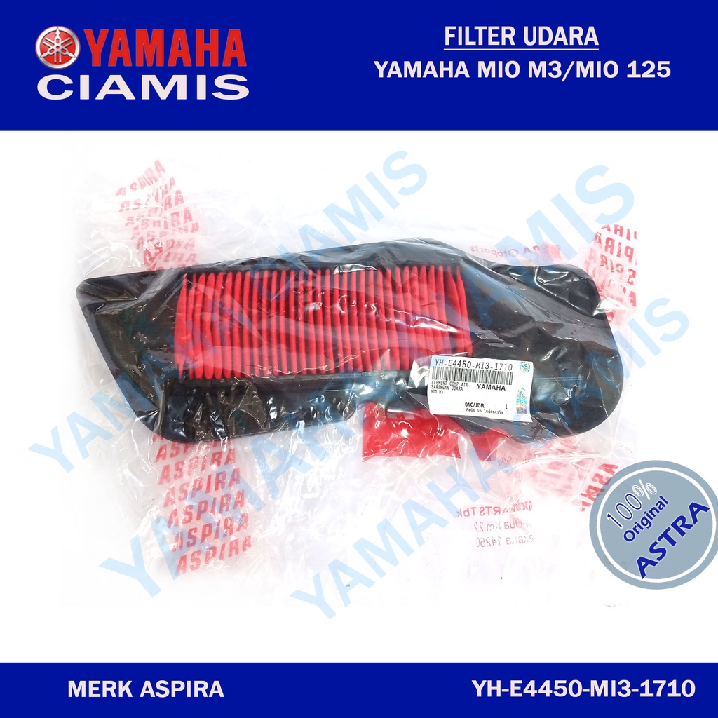 Filter Saringan Udara Hawa Yamaha Mio M3 Mio 125 Original Astra Aspira