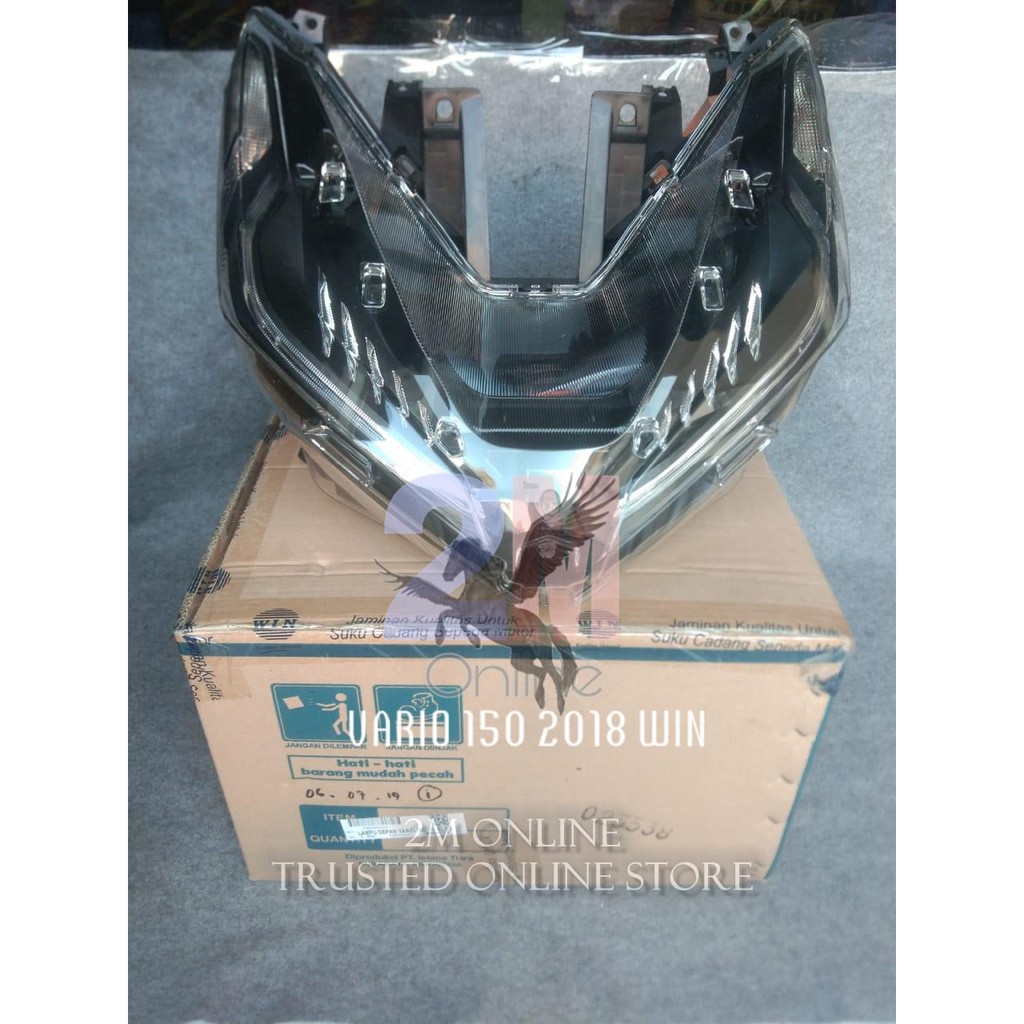 2m REFLEKTOR LAMPU DEPAN VARIO 150 18 PLUS LED MERK WIN 33100-K59-A71