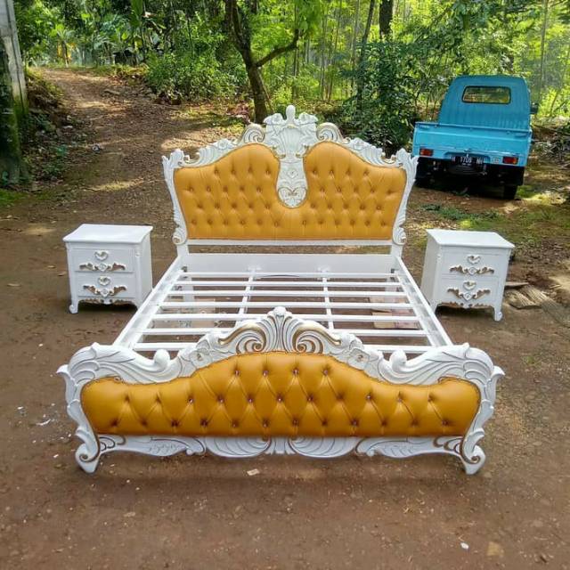 Dipan Set Ukir Kayu Duco combinasi Minimalis Jok Jujur Barokah Furniture Jepara