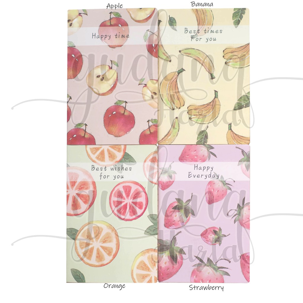 

Notebook Fruit Buku Tulis Catatan Note Lucu GC 308054