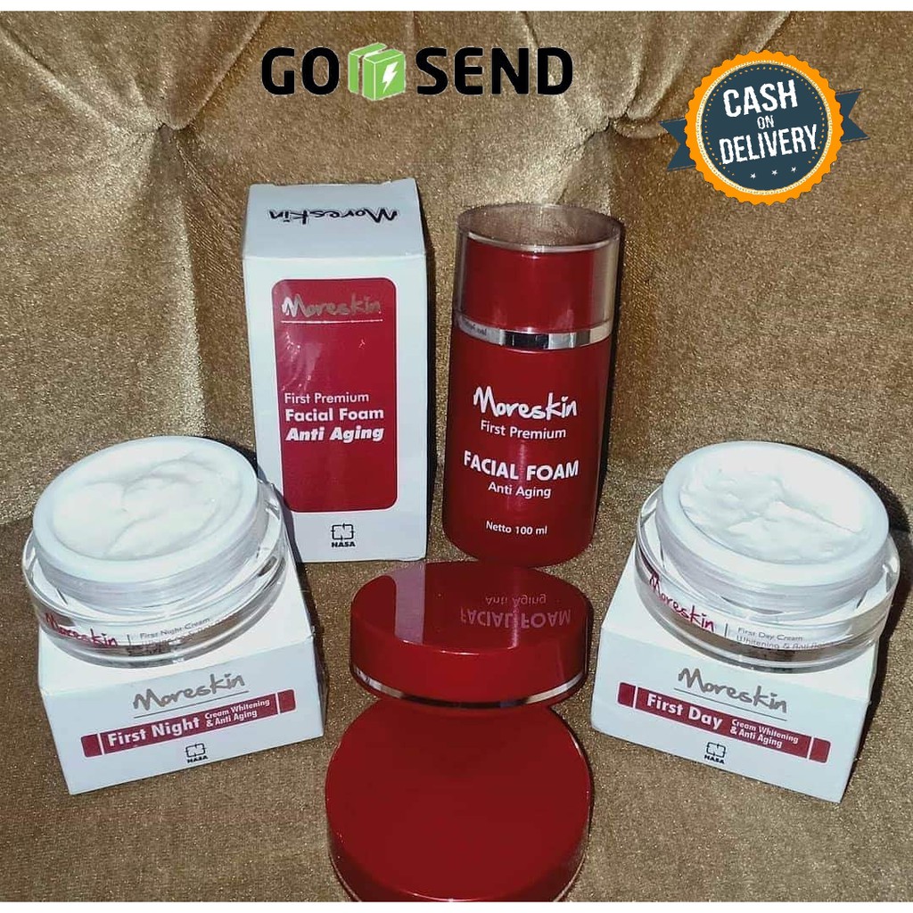Paket  Anti Aging Moreskin First Premium Original Nasa