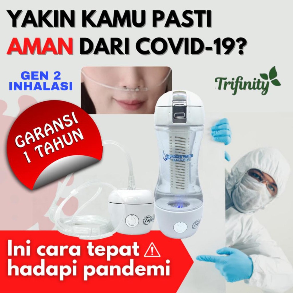 Trifinity Gen2 inhalasi imunitas booster anak daya tahan tubuh lansia terhadap virus corona covid 19