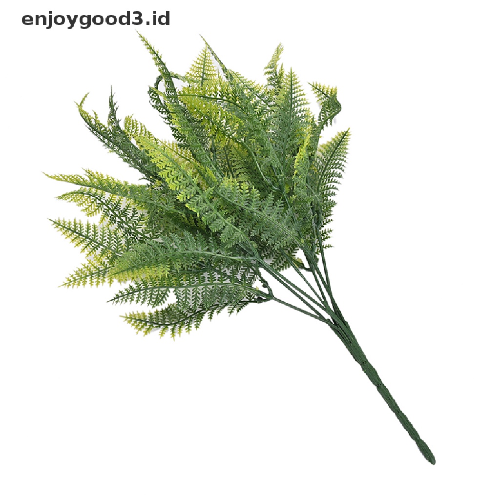 【Rready Stock】 7 Branches Artificial Asparagus Fern Grass Plant Flower Home Floral Accessories （ID）