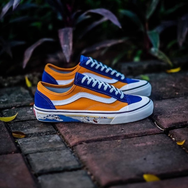 Vans Style 36 Decon SF Salt Wash Cadmium Yellow