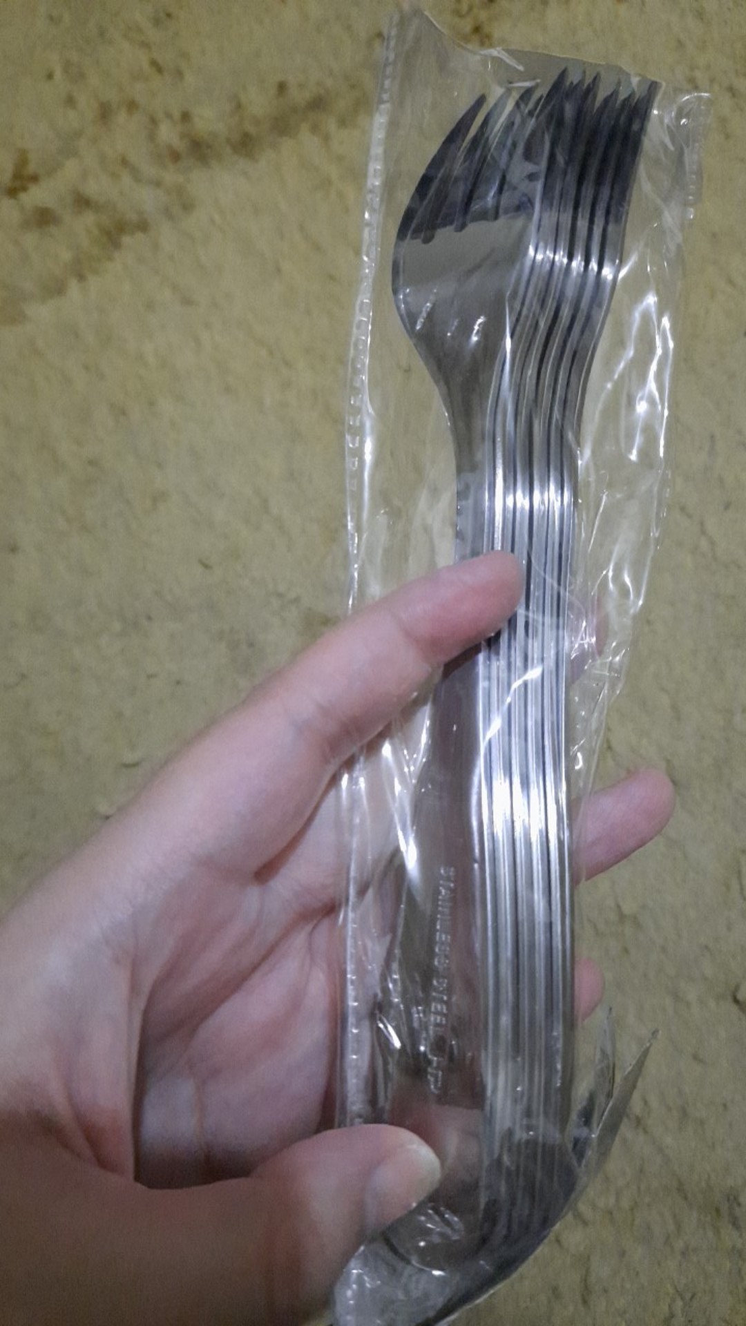 Garpu Makan Stainless / Garpu Polos Home Pro Premium Super Tebal 6 Pcs