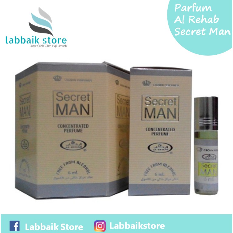 Parfum Al Rehab Secret Man