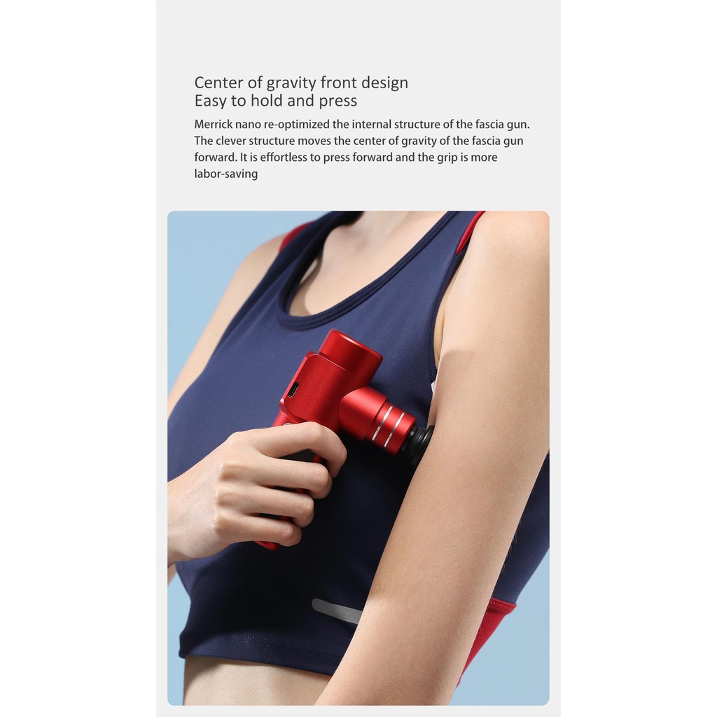 XIAOMI MERACH Nano Pocket Fascia Gun Muscle Relaxation Massager