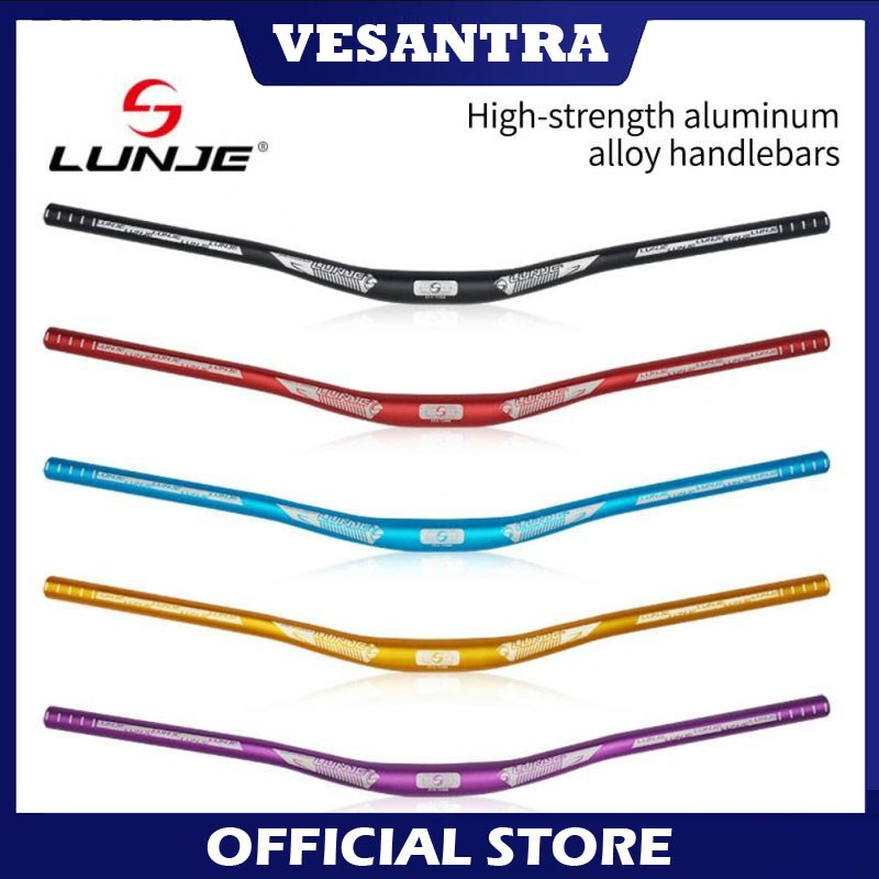 Lunje L021 Stang Sepeda MTB Handlebar Rise 72cm OS 31.8mm