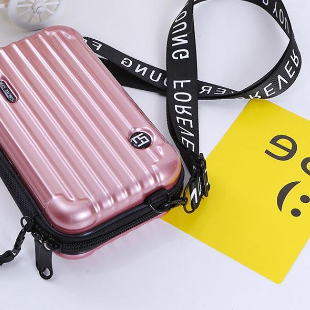 ❀ Tas Selempang wanita tas Koper Mini Wanita tas make up Tas hp tas wanita kekinian tas wanita terba