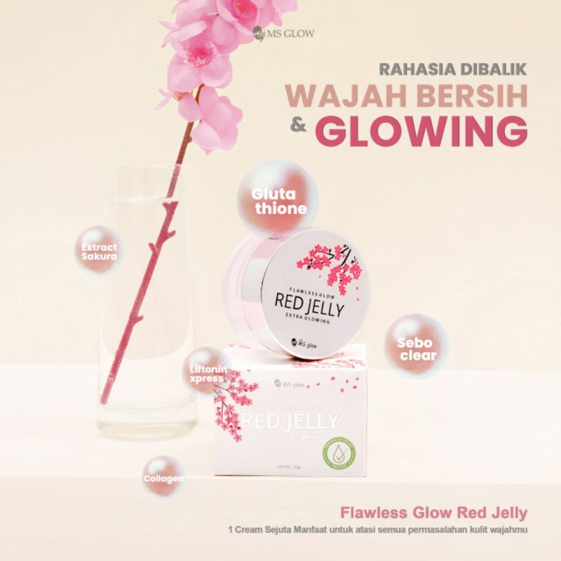 RED JELLY Ms Glow/Flawless Glow Red Jelly