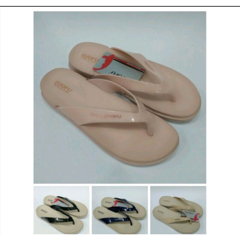 New*sandal jepit luofu wanita