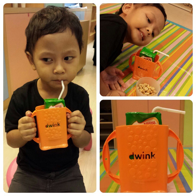 Dwink Juice Drink Box Holder Tempat Minuman Kemasan Universal