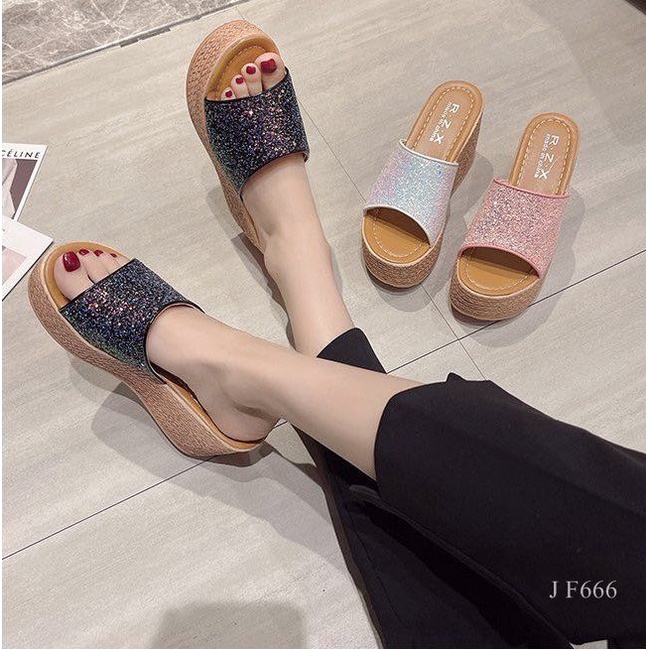 SANDAL SLOP WEDGES SEAN 666