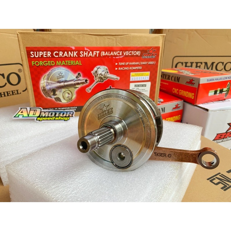 Askruk BRT tiger atau kruk as tiger BRT