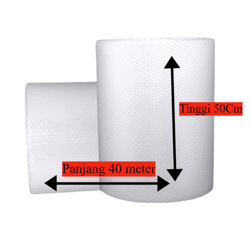 

Toko Berkah - Bubble Wrap Plastic - 50Cm x 40 Meter