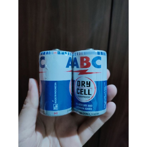 Baterai ABC besar isi 2