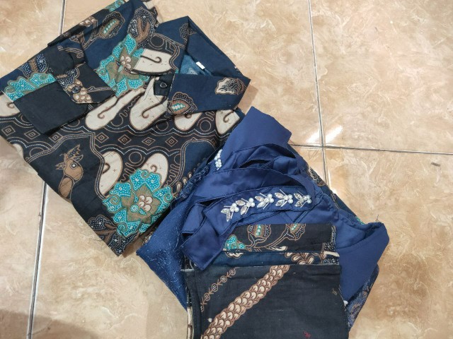 Maura Couple - Sania Ruffle Batik Couple Ori Ndoro Jowi Dnt Garansi Termurah Shopee - Batik Modern