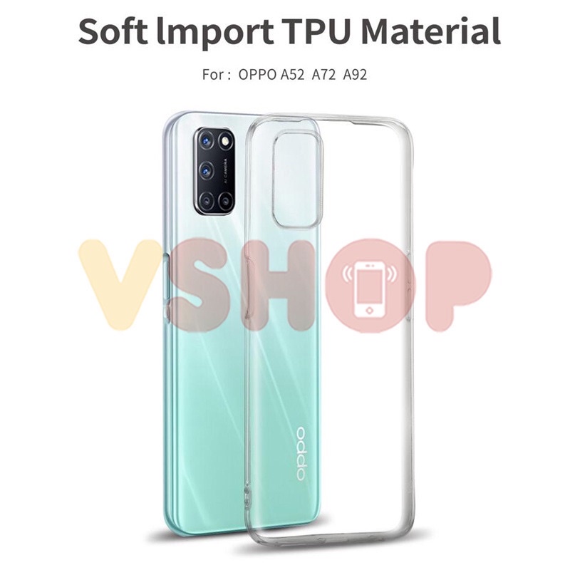 SOFTCASE TRANSPARAN OPPO A52 - OPPO A92 PREMIUM CLEAR SOFT CASE