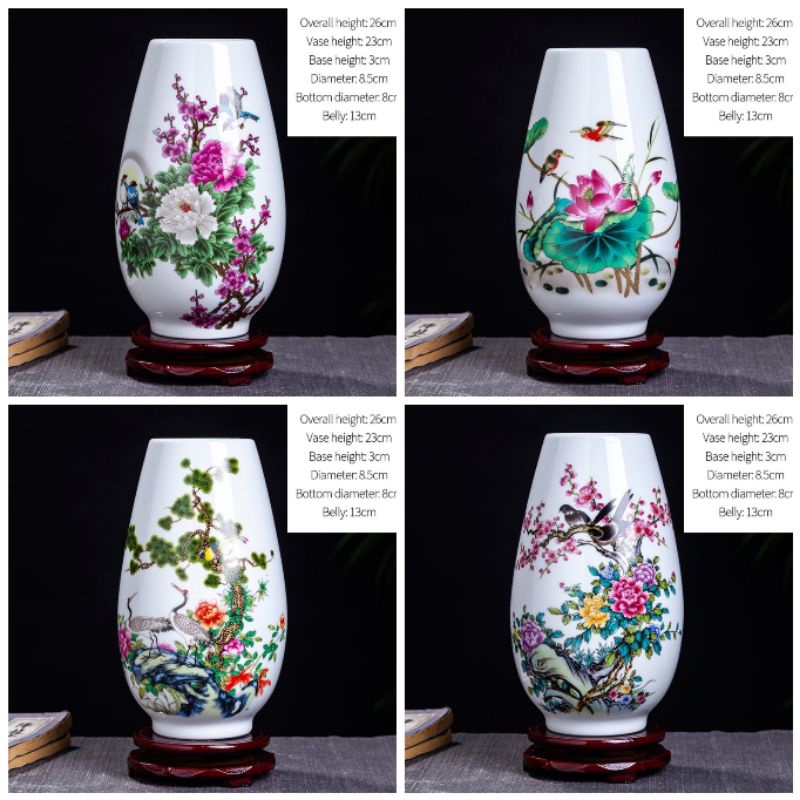 Vas keramik Antik Cina Vas Porcelain Jing De Chen Dekorasi Rumah