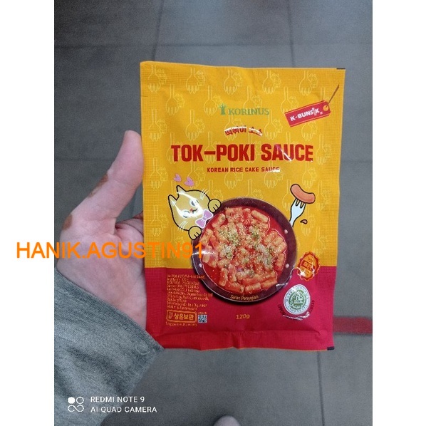 

Korinus Tokpoki Sauce / Tteokbokki Sauce / Bumbu Topoki Sauce Pedas Halal MUI