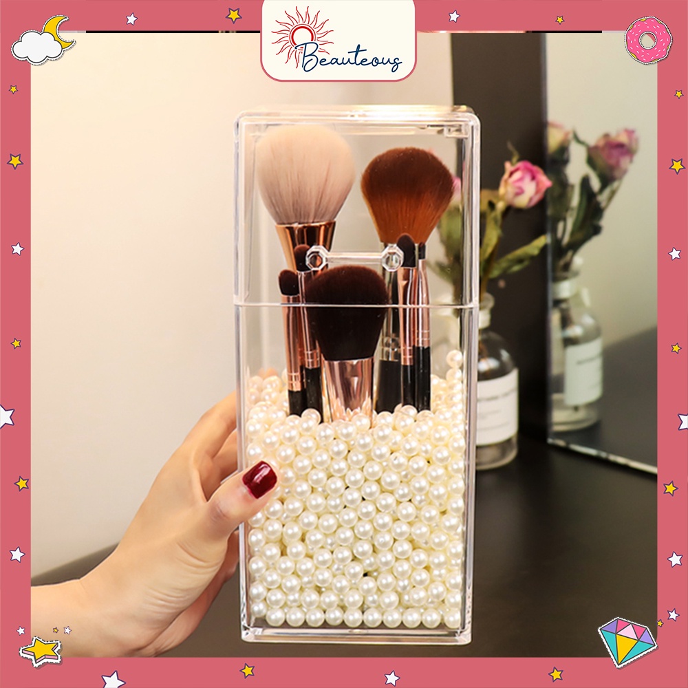 Make Up Acrylic Tempat Brush Organizer Cantik