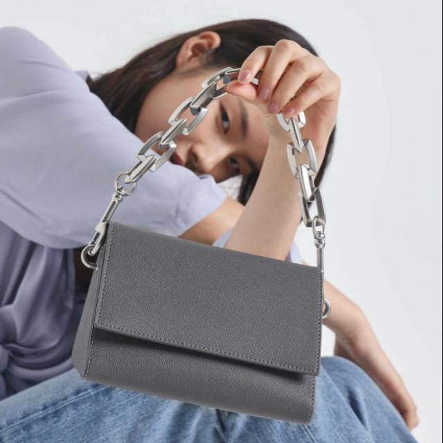 Tas handbag free tali panjang Ck chunky chain original