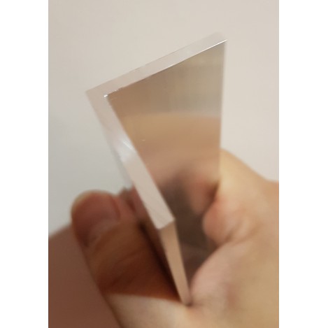 Aluminium / Alumunium siku 30 x 30 mm, t. 3 mm, L. 10 cm