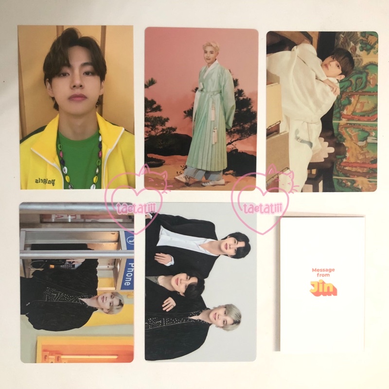 [READY STOCK] PHOTOCARD MPC BTS PC BUTTER PTD DALMAJUNG SUGA JIN JHOPE JIMIN V