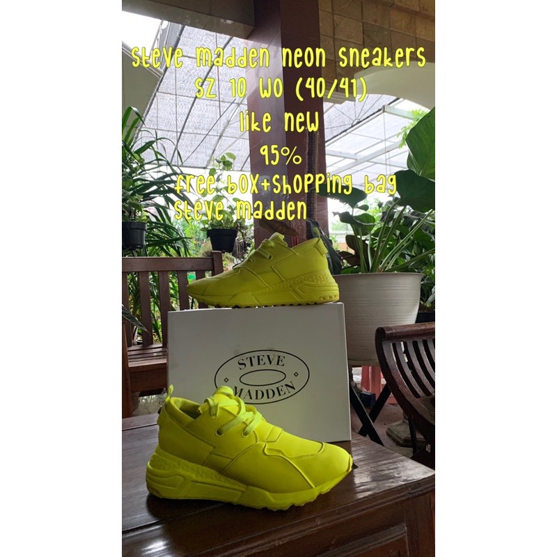fluro sneakers