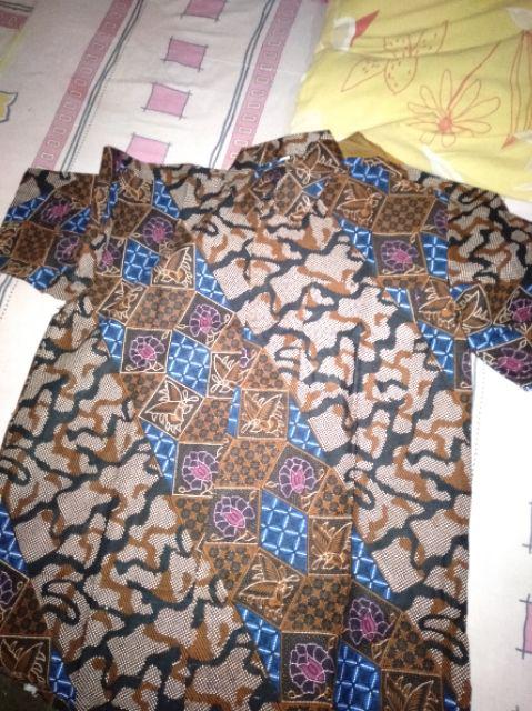 Kemeja Batik Pria By (distro Batik) Motif Abri