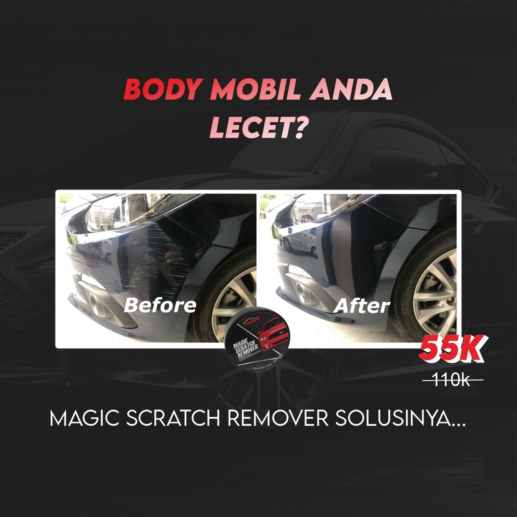 Zuper Scratch Remover penghilang baret mobil motor scratch remover penghilang baret untuk mobil motor sepeda