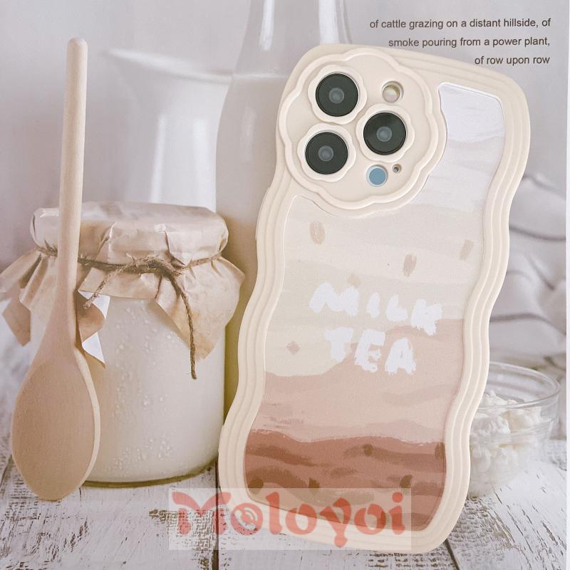 Soft Case Pelindung Lensa Kamera Pola Bunga Gelombang Tahan Banting Untuk IPhone 6 6s Plus 11 12 13 Pro MAX 7plus 8plus XR X XS MAX 7 8 SE 2020