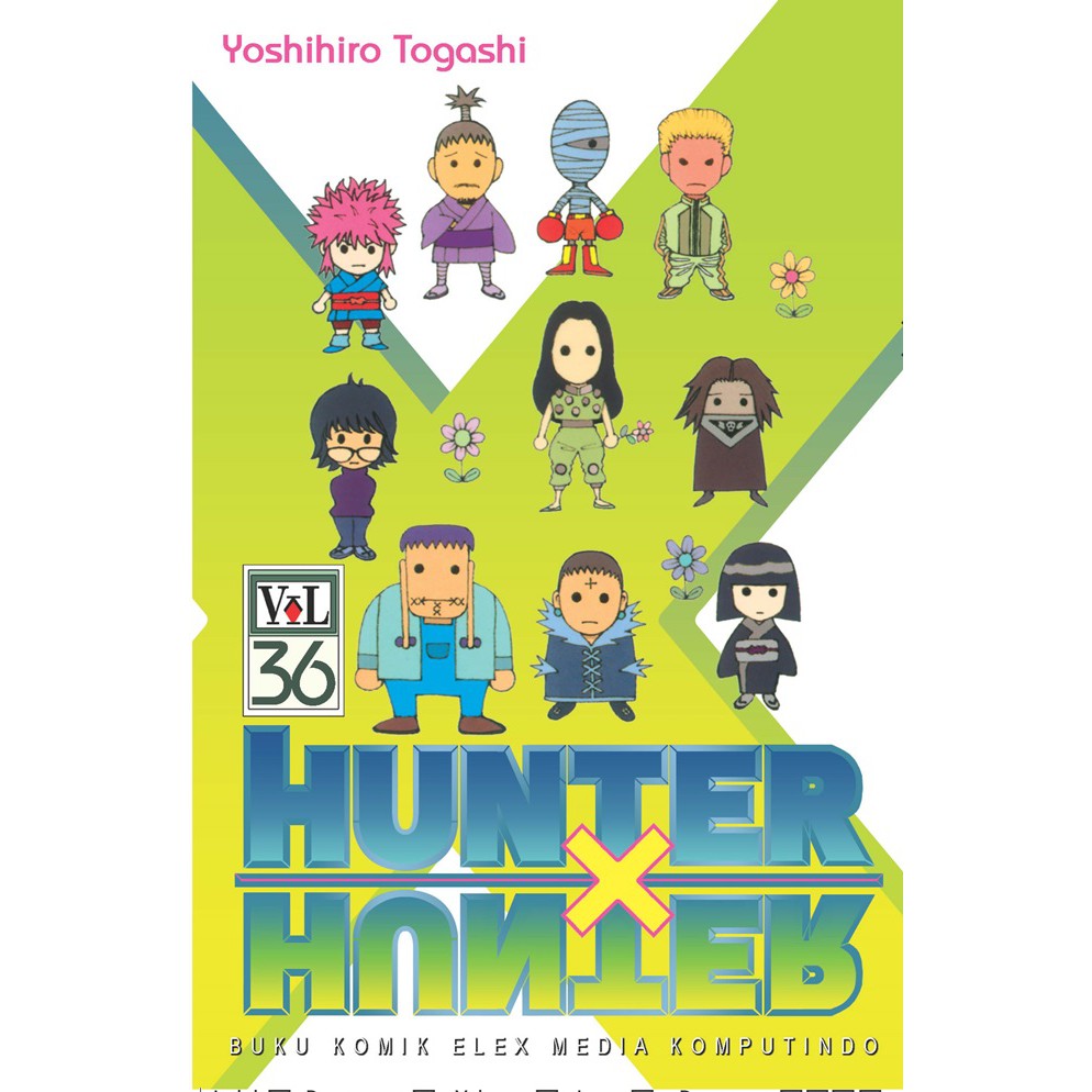 Komik Hunter X Hunter 34, 35, 36