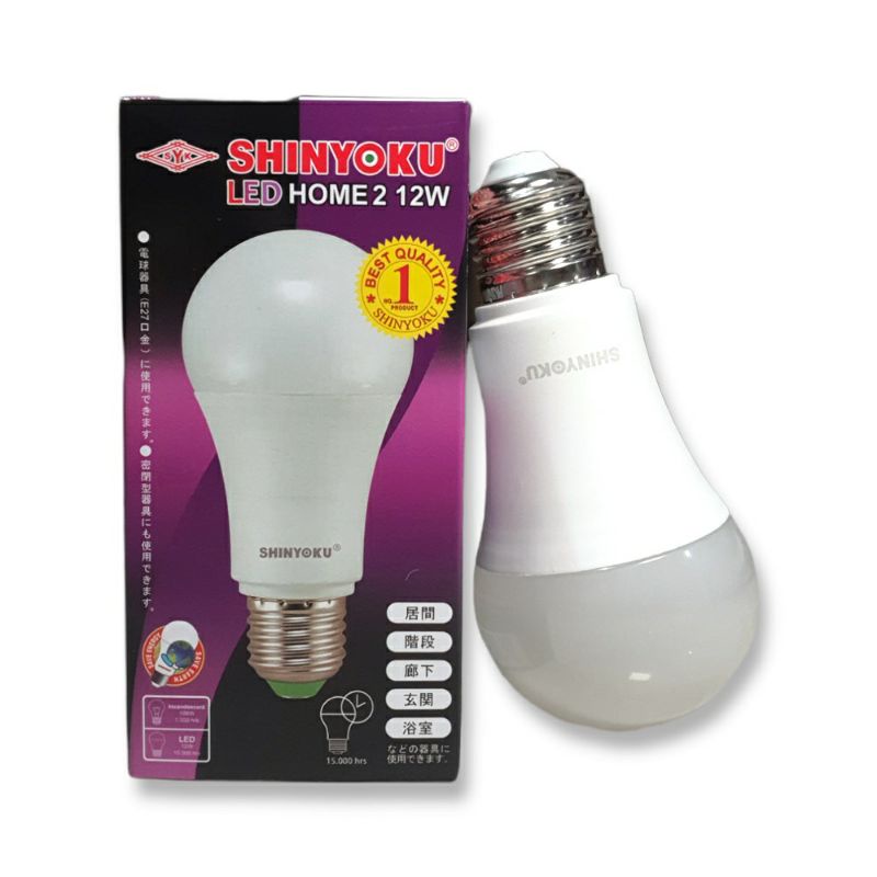 Lampu Led Shinyoku Home 12 Watt / Lampu Shinyoku 12w / Lampu Bohlam 12 Watt / Lampu Led