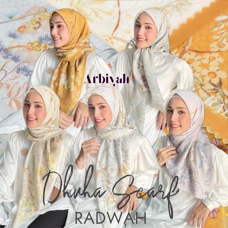 Radwah original❗️DHUHA SCARF RADWAH  - DIPACKING BOX
