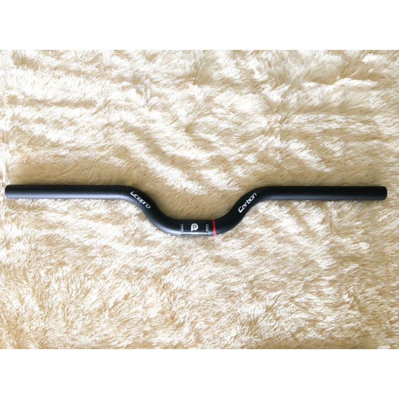 Handlebar Litepro Carbon Mid Rise 25.4x580mm setang stang sepeda lipat seli fnhon