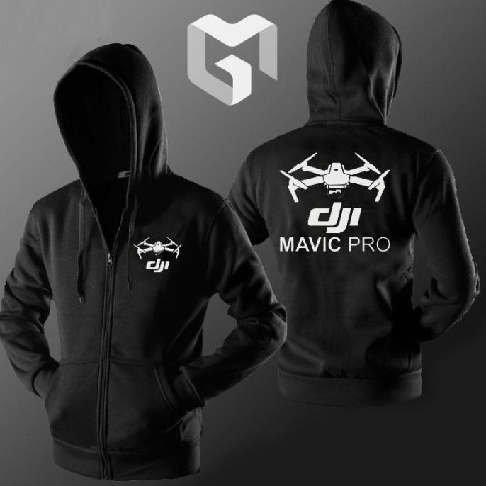 Jaket Hoodie Sweater Dji Mavic Pro Sweatshirt Zipper