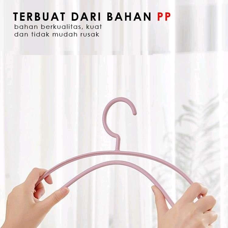 Hanger Jemuran Elastis Kuat gantungan Baju celana Bisa COD