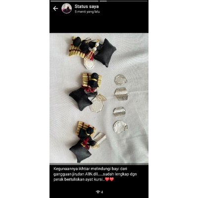 HIRIZ bayi Tarim plus perak