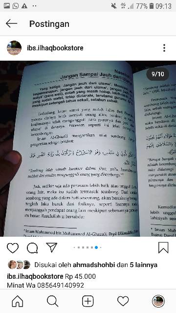 Nasihat abah saat nikah