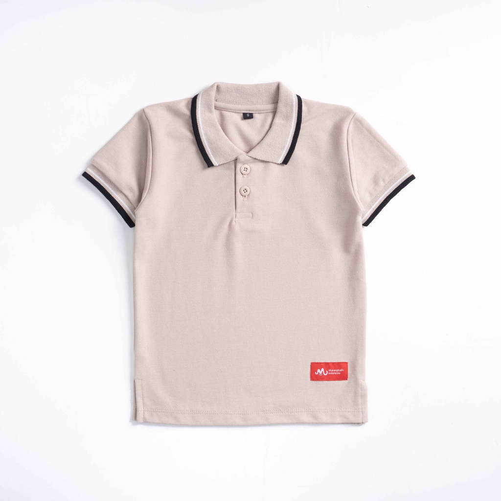 MURANGKALIH - POLO SHIRT STRIPED | Atasan Anak Wangki / Polo / Atasan Berkerah Untuk Laki Laki Dan Perempuan 1 - 10 Thn