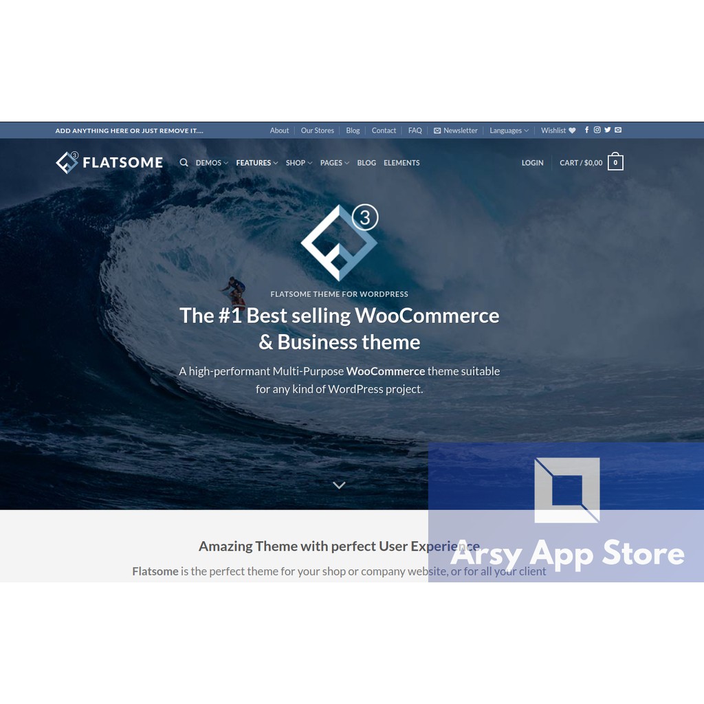 Template Wordpress Flatsome