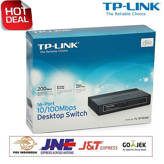 Switch HUB TP-LINK 16 Port TL-SF1016D