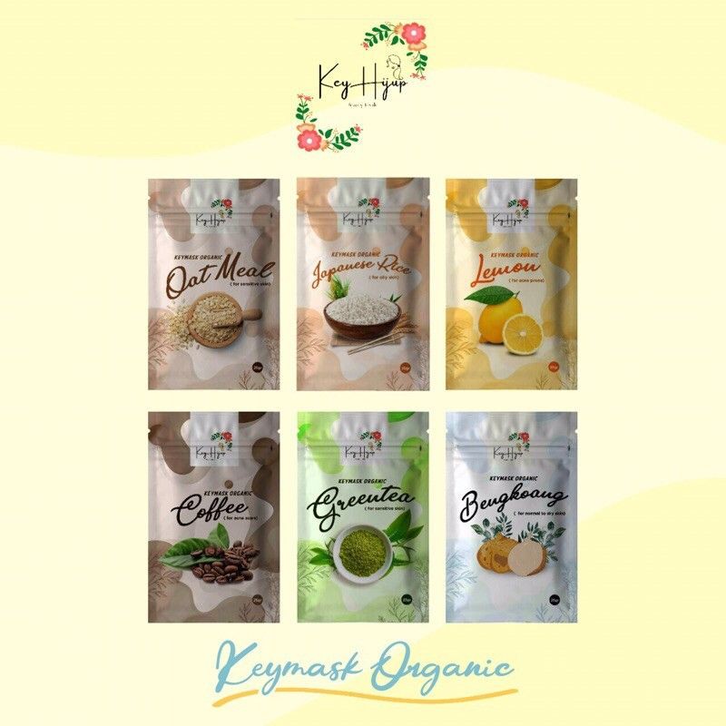 MASKER ORGANIK KEYHIJUP [NEW PACKAGING]