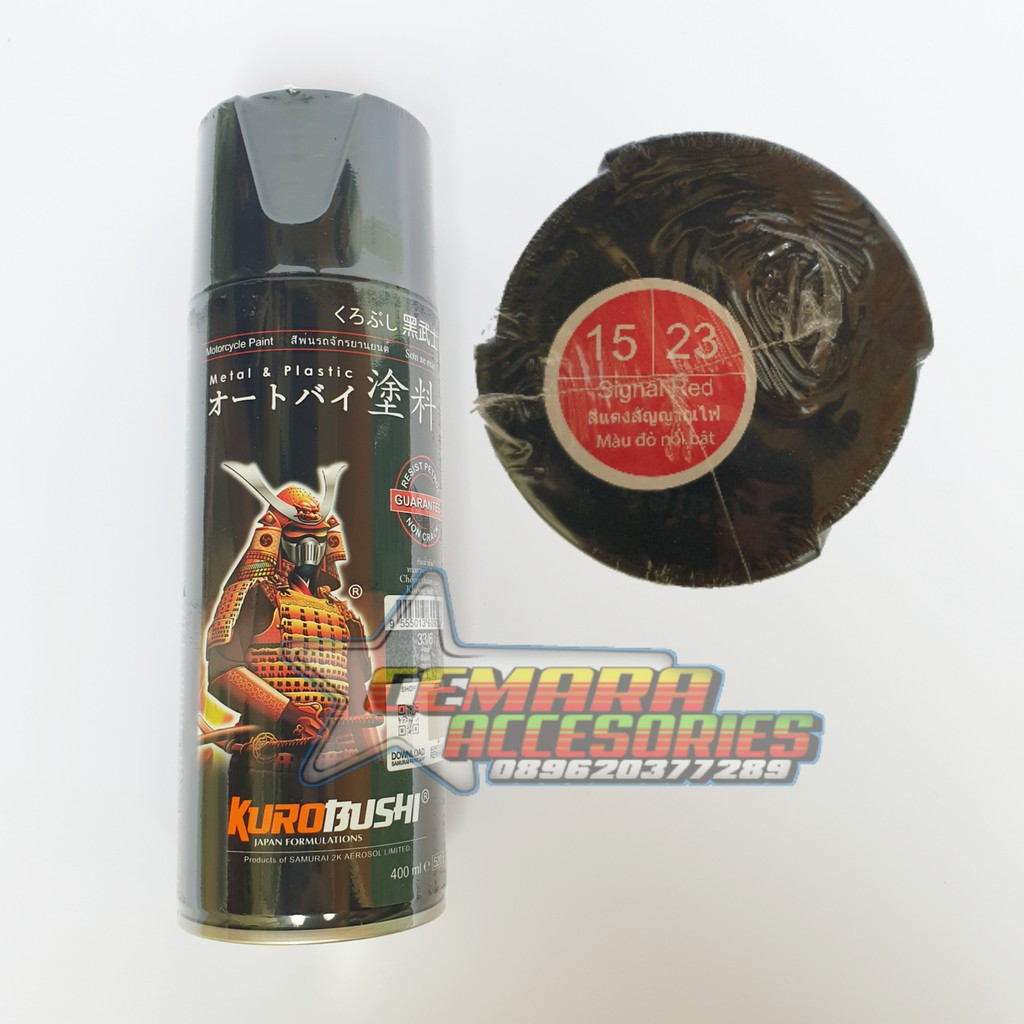 

Pilox Samurai Paint - Warna Signal Red 23 400ml