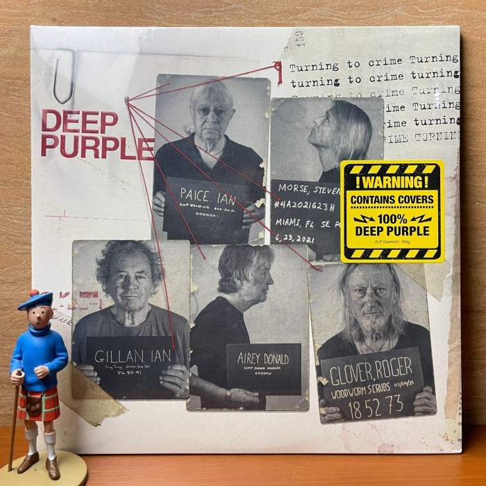 PIRINGAN HITAM / VINYL DEEP PURPLE - TURNING TO CRIME (180G)